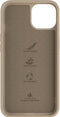 Woodcessories Bio Case MagSafe - geschikt voor iPhone 14 - duurzaam - eco vriendelijk - gemaakt van bio-materialen - geschikt voor MagSafe en draadloos laden - Taupe