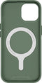 Woodcessories Bio Case MagSafe - Geschikt voor iPhone 15 Plus- Duurzaam - Eco vriendelijk - Gemaakt van bio-materialen - Midnight Green