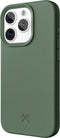 Woodcessories Bio Case MagSafe - Geschikt voor iPhone 15 Pro- Duurzaam - Eco vriendelijk - Gemaakt van bio-materialen - Midnight Green