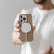 Woodcessories Case MagSafe - geschikt voor iPhone 14 Pro - gemaakt van bio-materialen - geschikt voor MagSafe en draadloos laden - Taupe