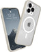 Woodcessories Clear Case Bio MagSafe - geschikt voor iPhone 14 Pro - gemaakt van bio-materialen - geschikt voor MagSafe en draadloos laden - Offwhite-clear