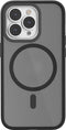Woodcessories Clear Case Bio MagSafe - geschikt voor iPhone 14 Pro - gemaakt van bio-materialen - geschikt voor MagSafe en draadloos laden - Black-matte