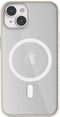 Woodcessories Clear Case Bio MagSafe - geschikt voor iPhone 14 - gemaakt van bio-materialen - geschikt voor MagSafe en draadloos laden - Offwhite-clear