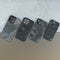 Woodcessories Magnetic Stone Case - geschikt voor iPhone 14 Pro Max- ingelegd met echt steen - geschikt voor MagSafe en draadloos laden - Camo grey