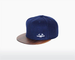 Wooden Cap - Glueim - Navy Blue