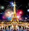Wooden City - 2in1 - Houten Legpuzzel - Paris By Night - 37,5x25,4cm