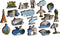 Wooden City - 2in1 - Houten Legpuzzel - World Landmarks - 37,5x25,4cm