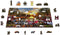 Wooden City Fietsen in Amsterdam XL - Houten Vormpuzzel - 52x38 cm - 600 stukjes