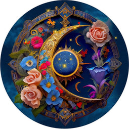 Wooden City Flower Moon houten puzzel 505 stukjes
