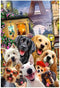 Wooden City Houten puzzel Puppies in Parijs - 200 stukjes voor kinderen en volwassenen