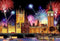 Wooden City London bij Nacht XL - Houten Vormpuzzel - 52x38 cm - 600 stukjes