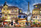 Wooden City Ontbijt in Parijs XL - Houten Vormpuzzel - 52x38 cm - 600 stukjes