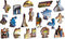 Wooden City Ontbijt in Parijs XL - Houten Vormpuzzel - 52x38 cm - 600 stukjes