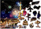 Wooden City Parijs bij Nacht XL - Houten Vormpuzzel - 52x38 cm - 600 stukjes