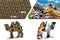 Wooden City Welkom in Afrika XL - Houten Vormpuzzel - 52x37,5 cm - 600 stukjes