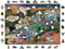 Wooden City Welkom in Las Vegas XL - Houten Vormpuzzel - 52x37,5 cm -750 stukjes