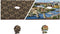Wooden City Wereld Bezienswaardigheden XL - Houten Vormpuzzel - 52x38 cm - 600 stukjes