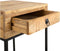 Wooden Iron Sidetable 40