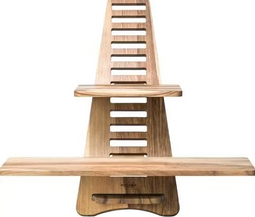 Wooden Laptopstandaard - Walnoothout