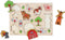 WOODEN PUZZLE FARM THEME - SMALL