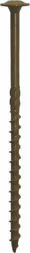 Woodies tellerkopschroeven 8.0 x 120 mm - staal - gecoat - TX40 (Per 50 stuks)