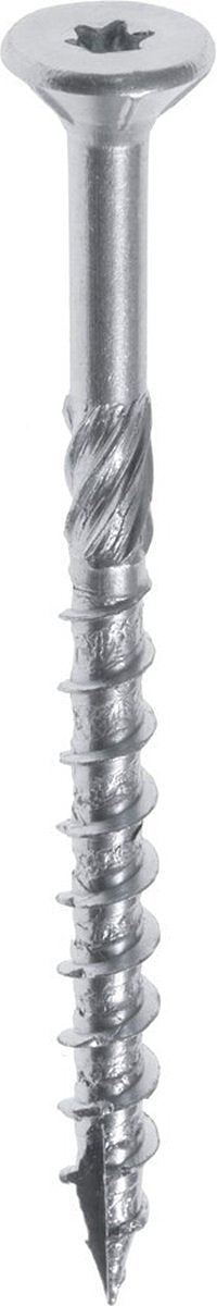 Woodies® Ultimate 6.0x160 deeldraad platverzonken kop T-30 shield