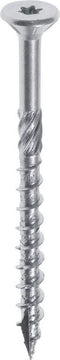 WOODIES® Ultimate Platverzonkenkopschroef Torx RVS 5x80 Deeldraad VE=200 - 61850511