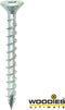 WOODIES® Ultimate Platverzonkenkopschroef Torx Verzinkt 4x20 Voldraad VE=200 - 61540232
