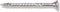 WOODIES® Ultimate Platverzonkenkopschroef Torx Verzinkt 4x35 Deeldraad VE=200 - 61540342