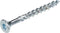 WOODIES® Ultimate Platverzonkenkopschroef Torx Verzinkt 4x35 Deeldraad VE=200 - 61540342