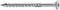 WOODIES® Ultimate Platverzonkenkopschroef Torx Verzinkt 5x100 Deeldraad VE=200 - 61550581