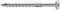 WOODIES® Ultimate Platverzonkenkopschroef Torx Verzinkt 5x80 Deeldraad VE=200 - 61550511