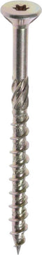 Woodies Ultimate spaanplaatschroef 3,5x20mm - platkop - geel verzinkt - deeldraad - T15 - 61435232 (Per 1000 stuks)