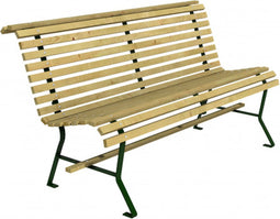 Woodvision Lattenbank, afm. 160 x 75 x 83 cm, geimpregneerd vuren