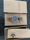 WoodWatch Sailor-40MM-Houten band-Analoog-Dag/Datum aanduiding-Blauwe wijzerplaat-Extra Schakels.