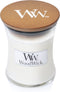 WoodWick Geurkaars Mini Linen - 8 cm / ø 7 cm - Geurkaars in Glas - Houten Lont