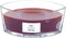 WoodWick Heartwick Flame Ellipse Geurkaars - Black Cherry - 50 branduren