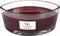 WoodWick Heartwick Flame Ellipse Geurkaars - Black Cherry - 50 branduren