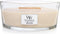 WoodWick Heartwick Flame Ellipse Geurkaars - Vanilla Bean - 50 branduren