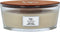 WoodWick Heartwick Flame Ellipse Geurkaars - Vanilla Bean - 50 branduren