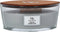WoodWick Heartwick Flame Ellipse Geurkaars - Warm Wool - 50 branduren