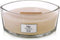 WoodWick Heartwick Flame Ellipse Geurkaars - White Honey - 50 branduren