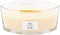 WoodWick Heartwick Flame Ellipse Geurkaars - White Honey - 50 branduren