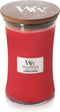 WoodWick Hourglass Large Geurkaars - Crimson Berries