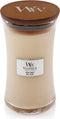 WoodWick Hourglass Large Geurkaars - White Honey - 130 branduren