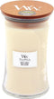 WoodWick Hourglass Large Geurkaars - White Honey - 130 branduren
