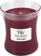 WoodWick Hourglass Medium Geurkaars - Black Cherry