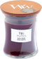 WoodWick Hourglass Medium Geurkaars - Black Cherry