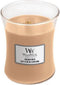 WoodWick Hourglass Medium Geurkaars - Golden Milk