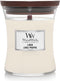 WoodWick Hourglass Medium Geurkaars - Linen - 60 branduren